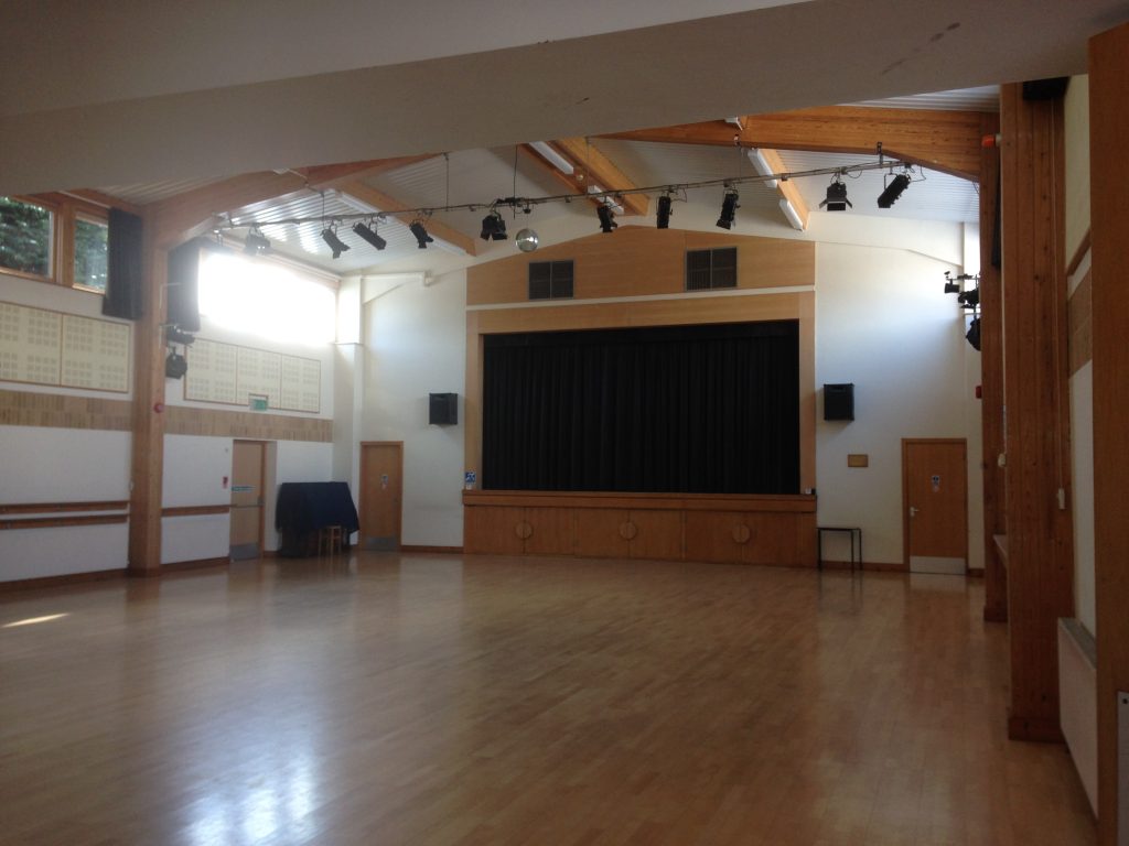main hall Pembury village hall