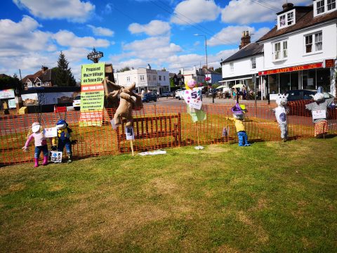 Entrant in Scarecrow competition 2019