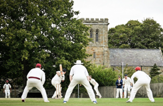 Pembury Cricket club playing cricket